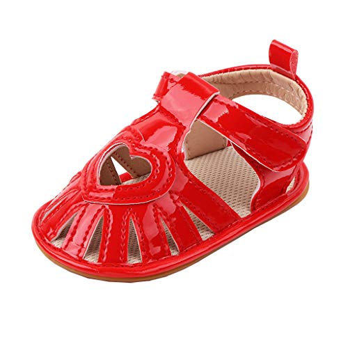 YWLINK Sandalias De Bebé, Sandalias De NiñAs Nuevo NiñO Zapatos De Princesa con Suela Suave,Sandalias Bebé NiñA Verano Zapatillas Princesas Luminosas Estrella Sandalias De Playa Zapatilla