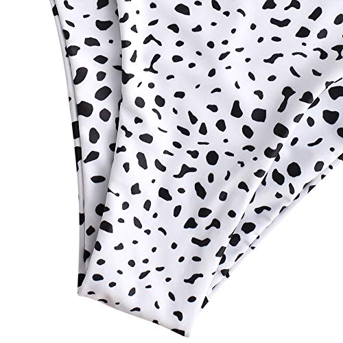 ZAFUL Tankini Traje de Baño con Relleno Takini Talla Grande Pantalones Dos Piezas para Mujer 2019 (Negro, XL)