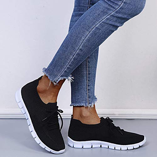Zapatillas de Running para Hombre Mujer Zapatos para Correr y Asfalto Aire Libre y Deportes Calzado Ligero Transpirable 1228