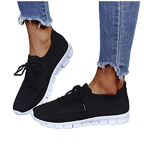Zapatillas de Running para Hombre Mujer Zapatos para Correr y Asfalto Aire Libre y Deportes Calzado Ligero Transpirable 1228