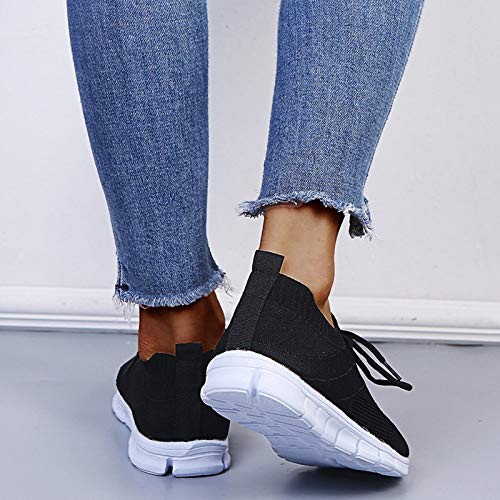 Zapatillas de Running para Hombre Mujer Zapatos para Correr y Asfalto Aire Libre y Deportes Calzado Ligero Transpirable 1228