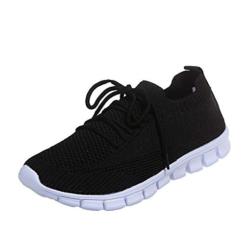 Zapatillas de Running para Hombre Mujer Zapatos para Correr y Asfalto Aire Libre y Deportes Calzado Ligero Transpirable 1228