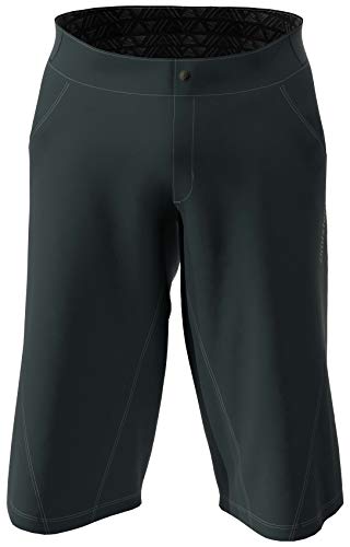 Zimtstern StarFlowz Short Pantalón Corto de montaña, Hombre, Pirate Black-Pirate, XX-Large