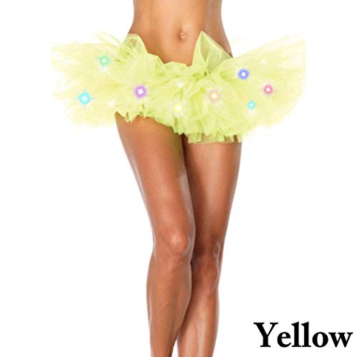 Zoylink Falda Led Falda Del Tutu Falda De Tul Creativa De Moda Para Fiesta