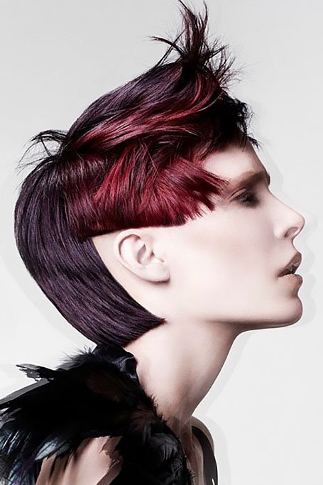 30 ideas de color de pelo borgoña que te encantarán