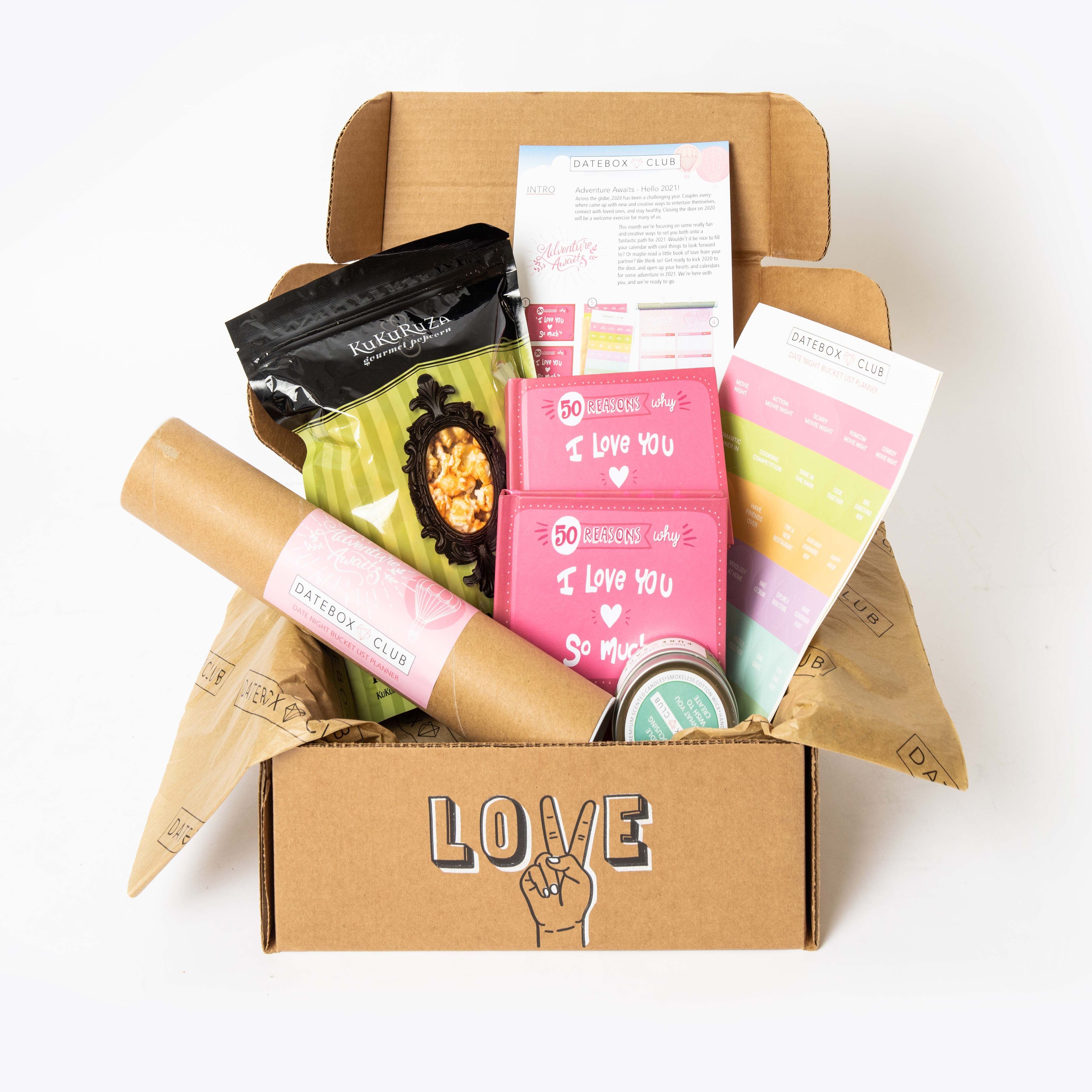 13 mejores cajas para una noche romántica