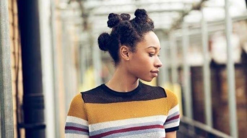 13 peinados con nudos bantú que están de moda