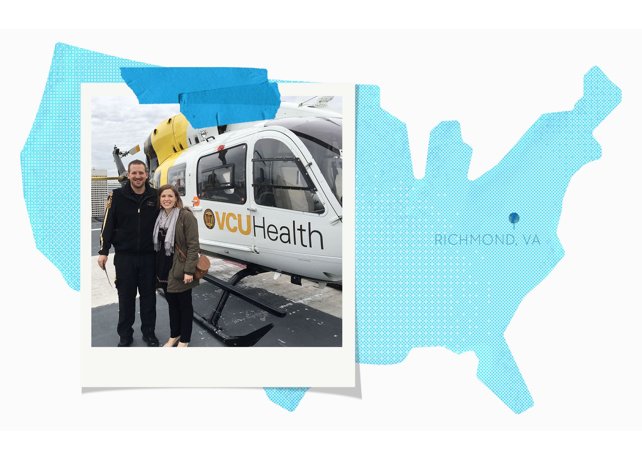 Luchamos juntos contra el coronavirus: Mi marido traslada a los pacientes por aire mientras yo trabajo en un laboratorio