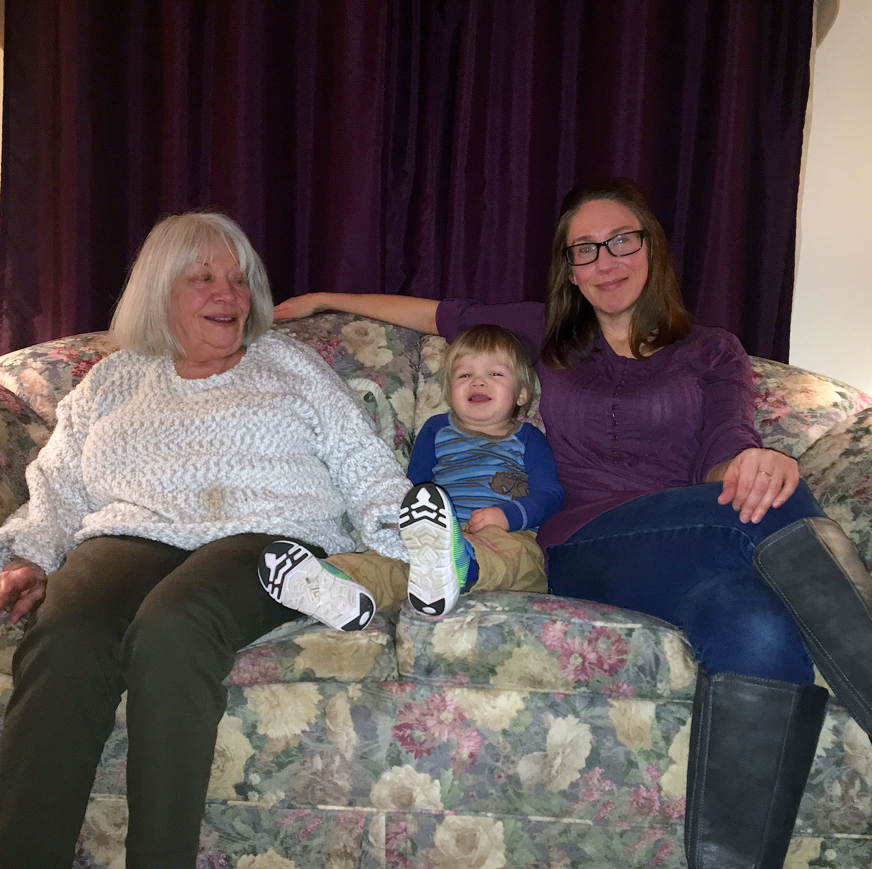 Mi madre tiene demencia, pero su relación con mi hijo es inolvidable