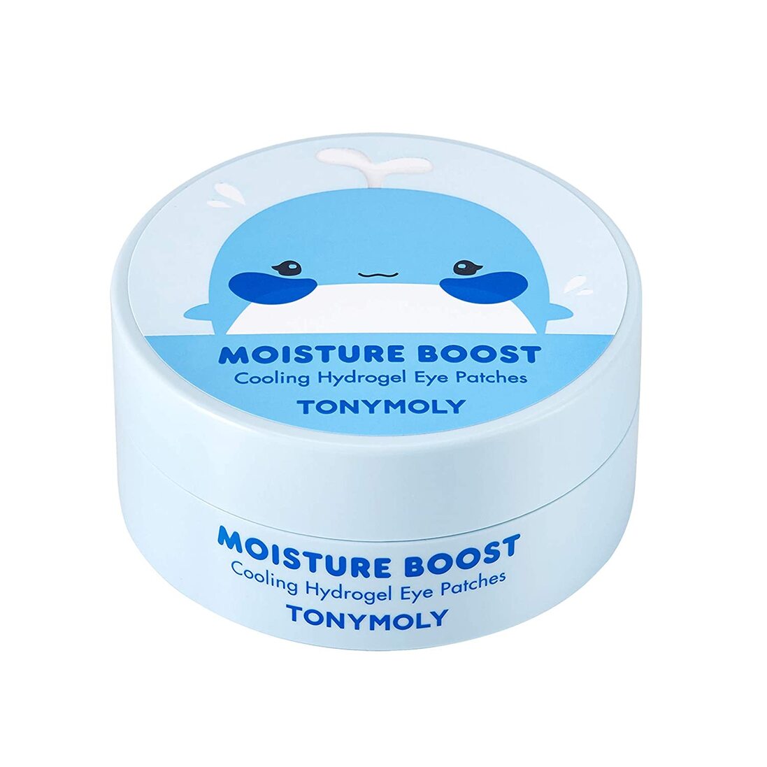 Tonymoly Moisture Boost Hydrogel Eye Patches on white background 