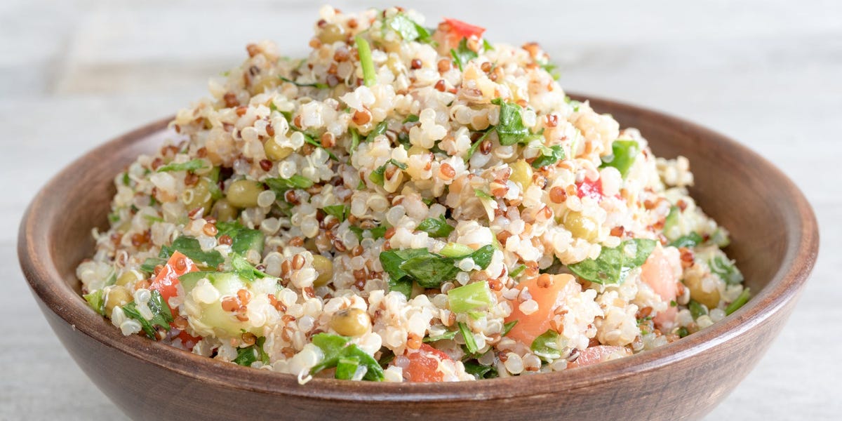 La quinoa es una gran fuente de proteínas, fibra y antioxidantes.