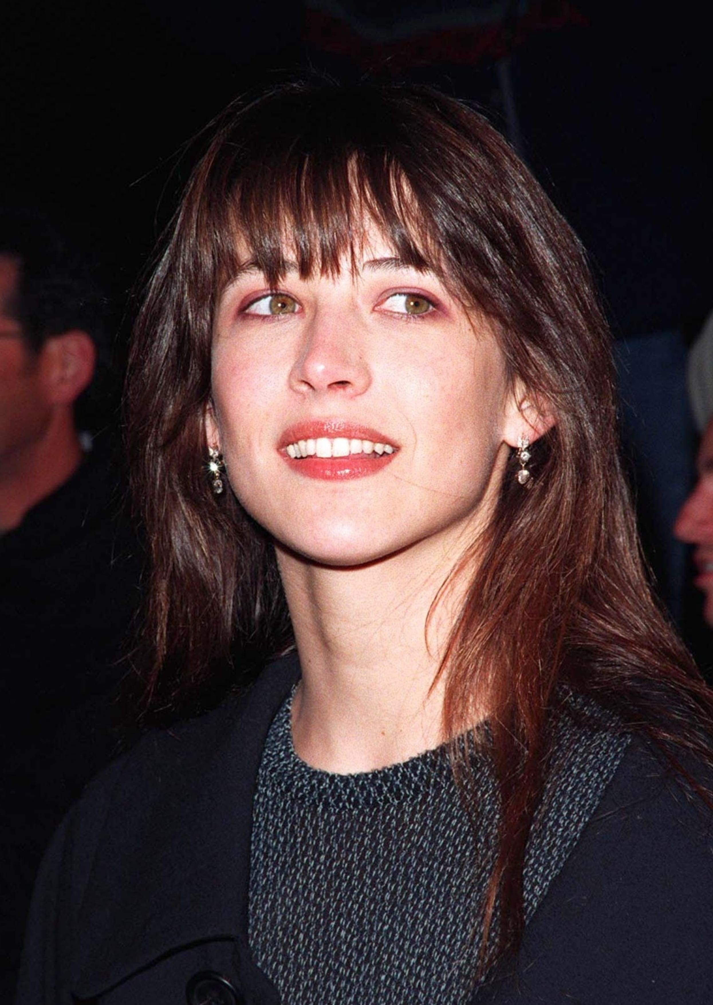 Sophie Marceau Mall bangs And Straight Hair