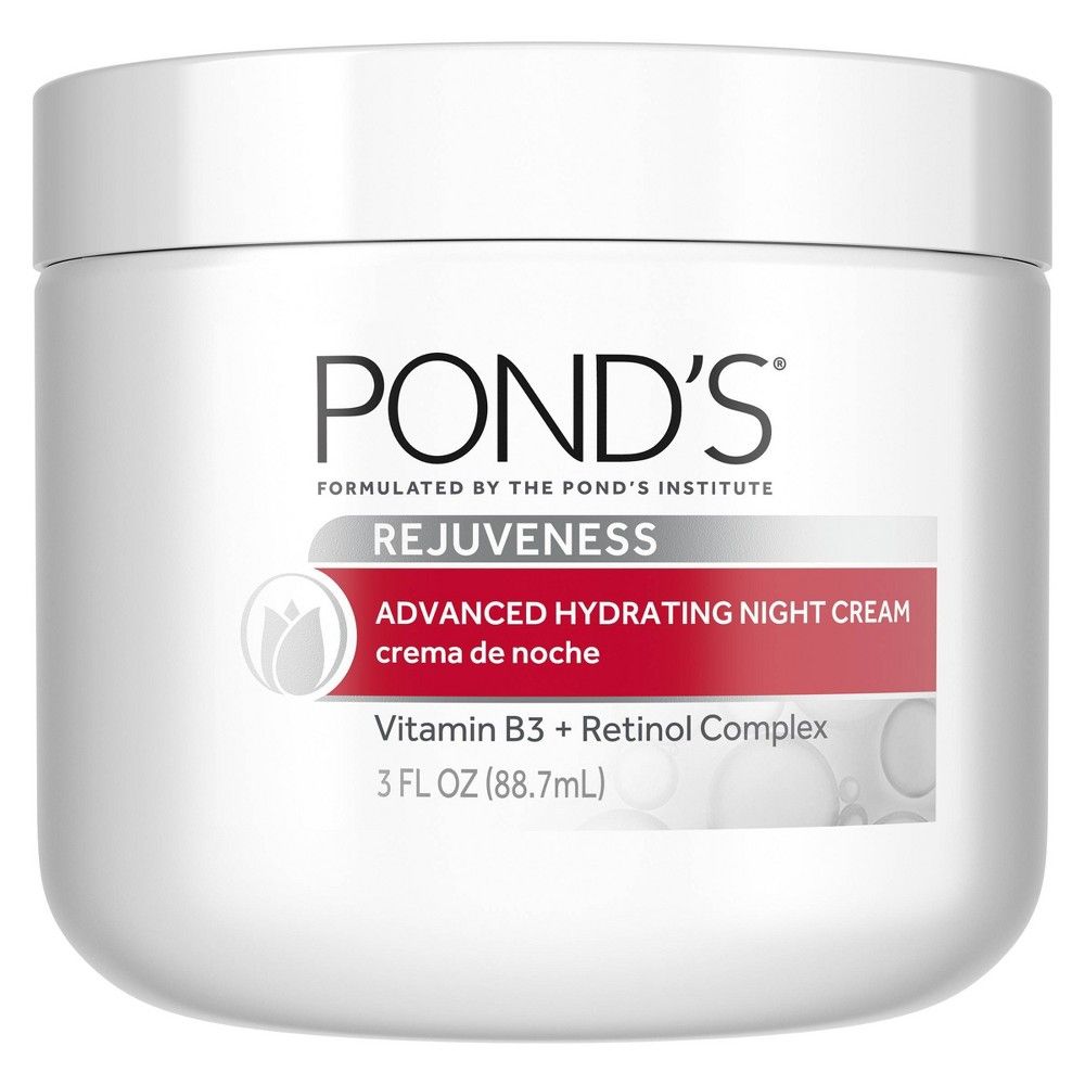 Pond's Rejuveness Night Cream on a white background