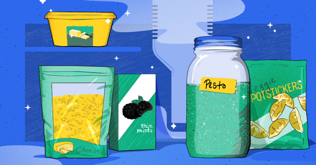 Soy un nómada digital - Esto es lo que hay en mi congelador