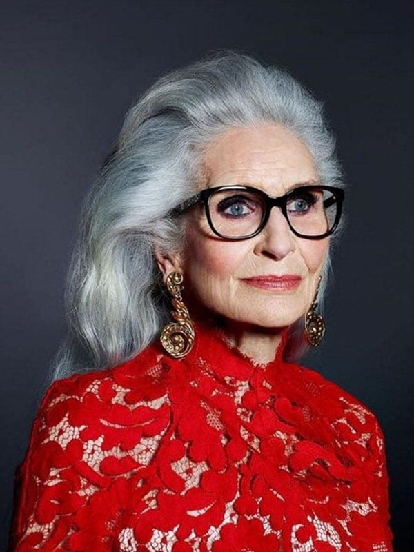 23 peinados glamurosos para mujeres de más de 60 años