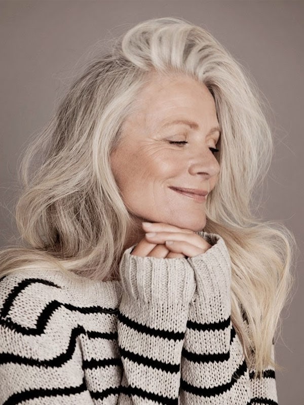 23 peinados glamurosos para mujeres de más de 60 años
