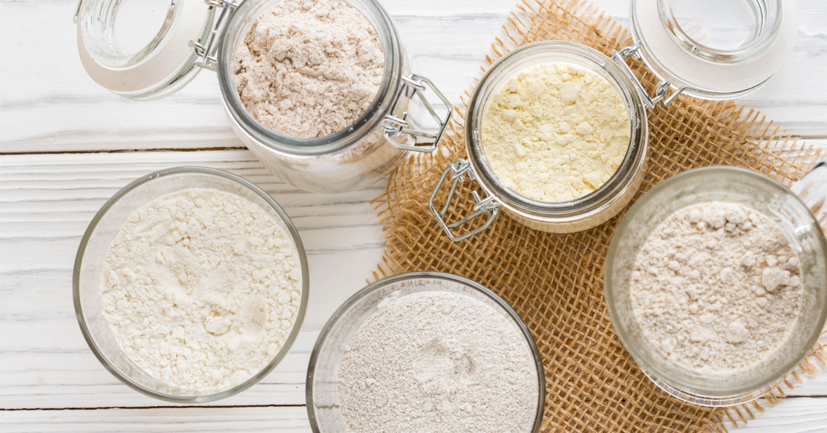 6 harinas para hornear que son totalmente libres de gluten
