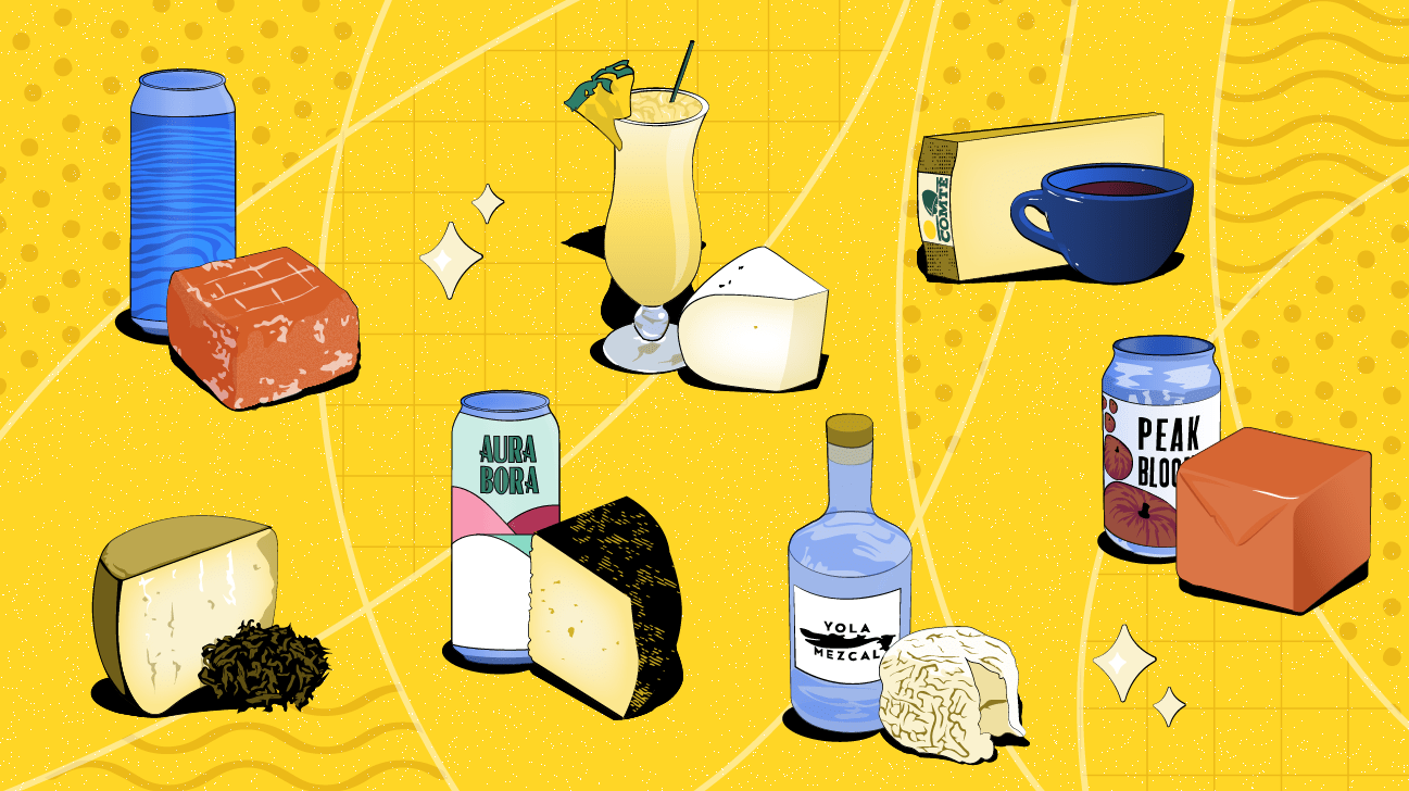 7 bebidas geniales (inesperadas) para acompañar el queso en lugar del vino