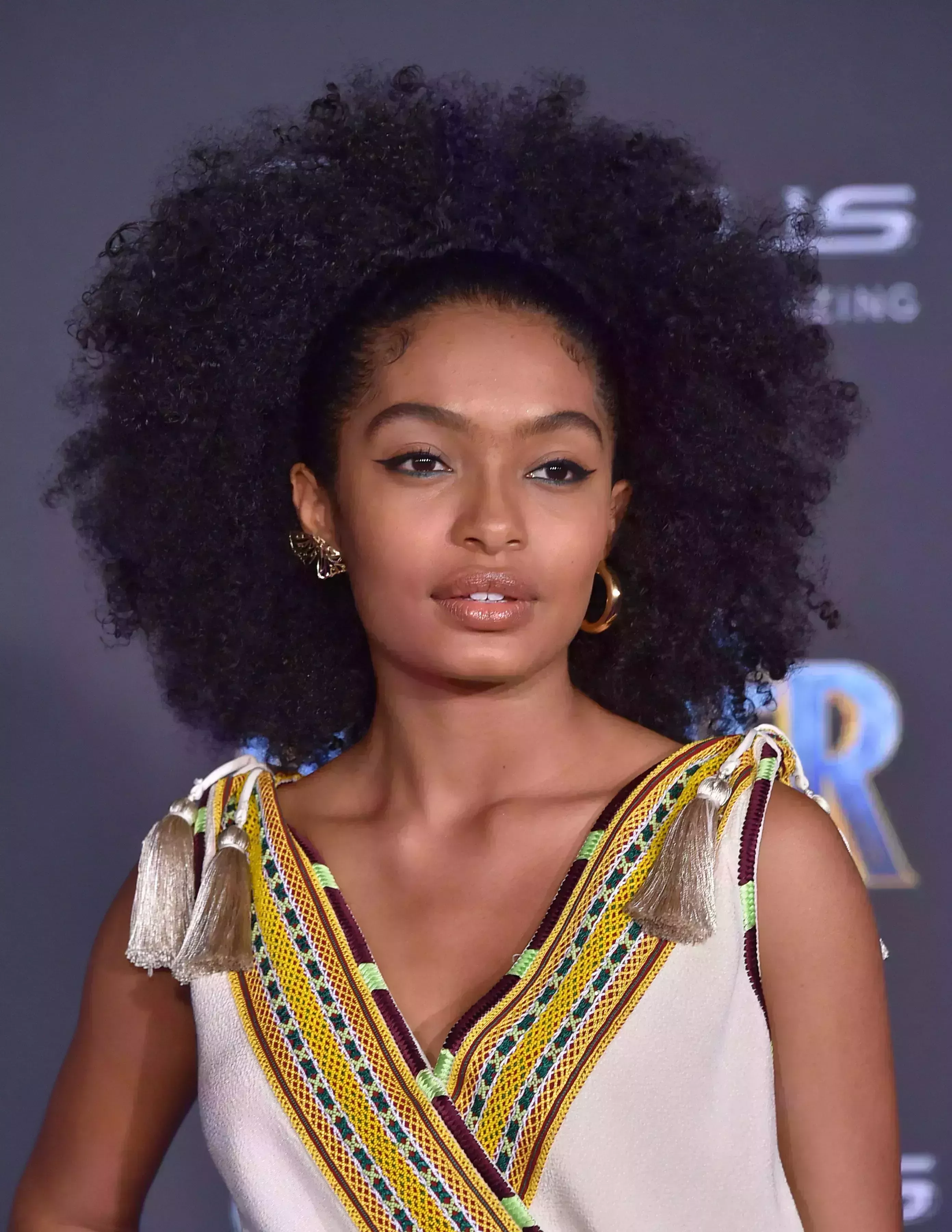 Yara Shahidi’s Slicked-Back Afro