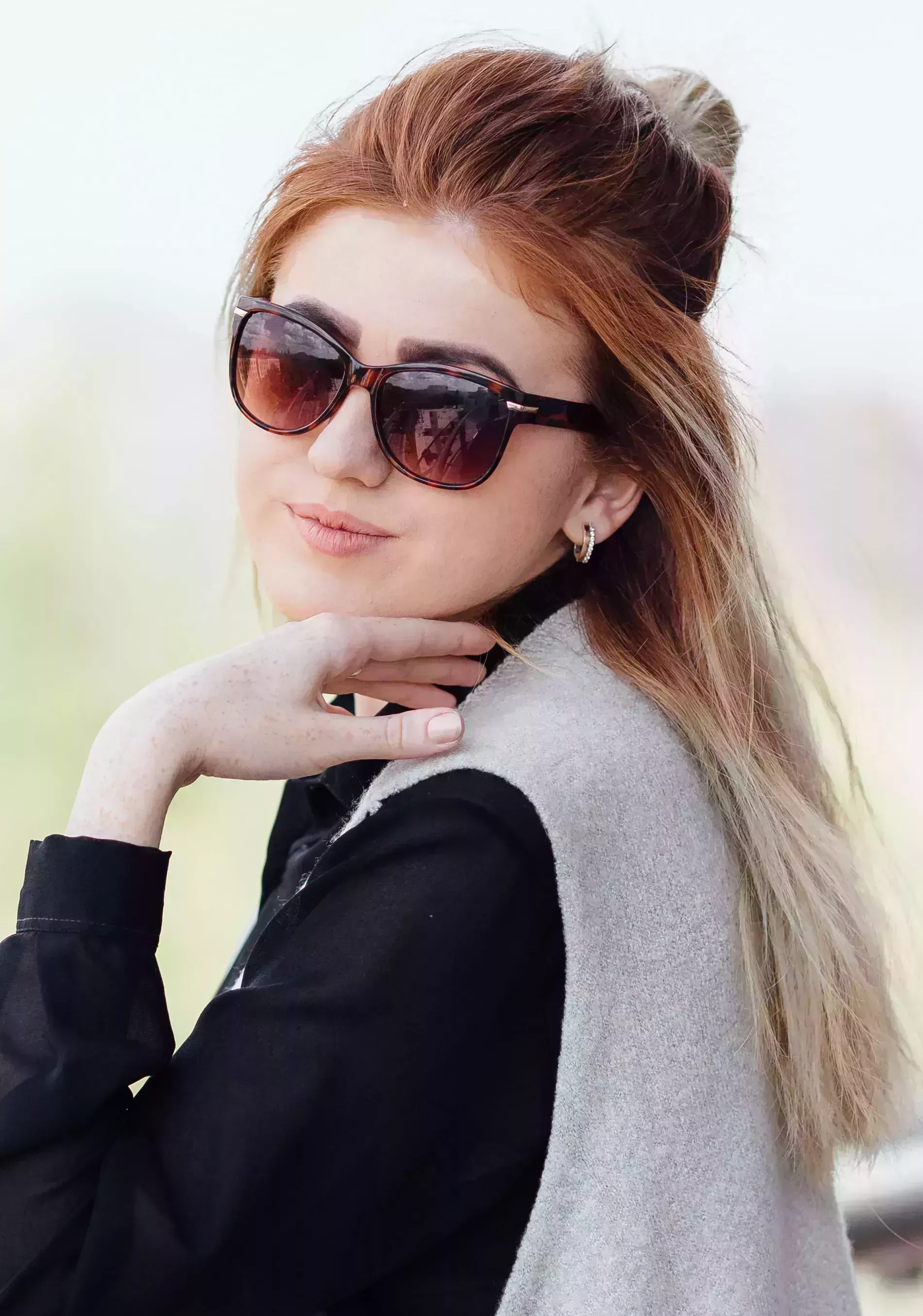 Ginger to Blonde Ombre