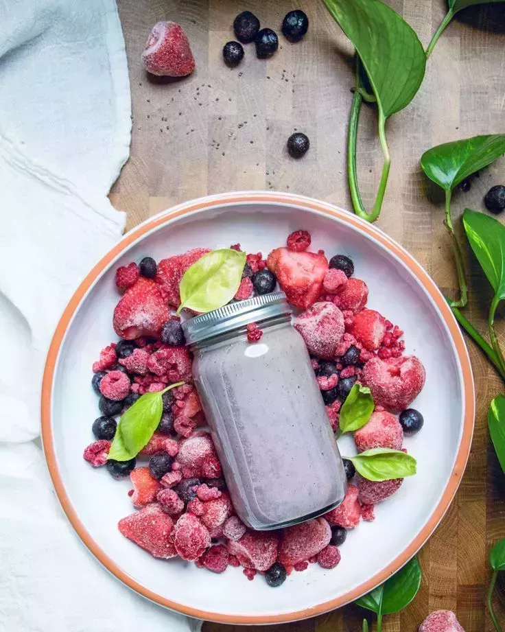make it dairy free vegan mixed berry smoothie