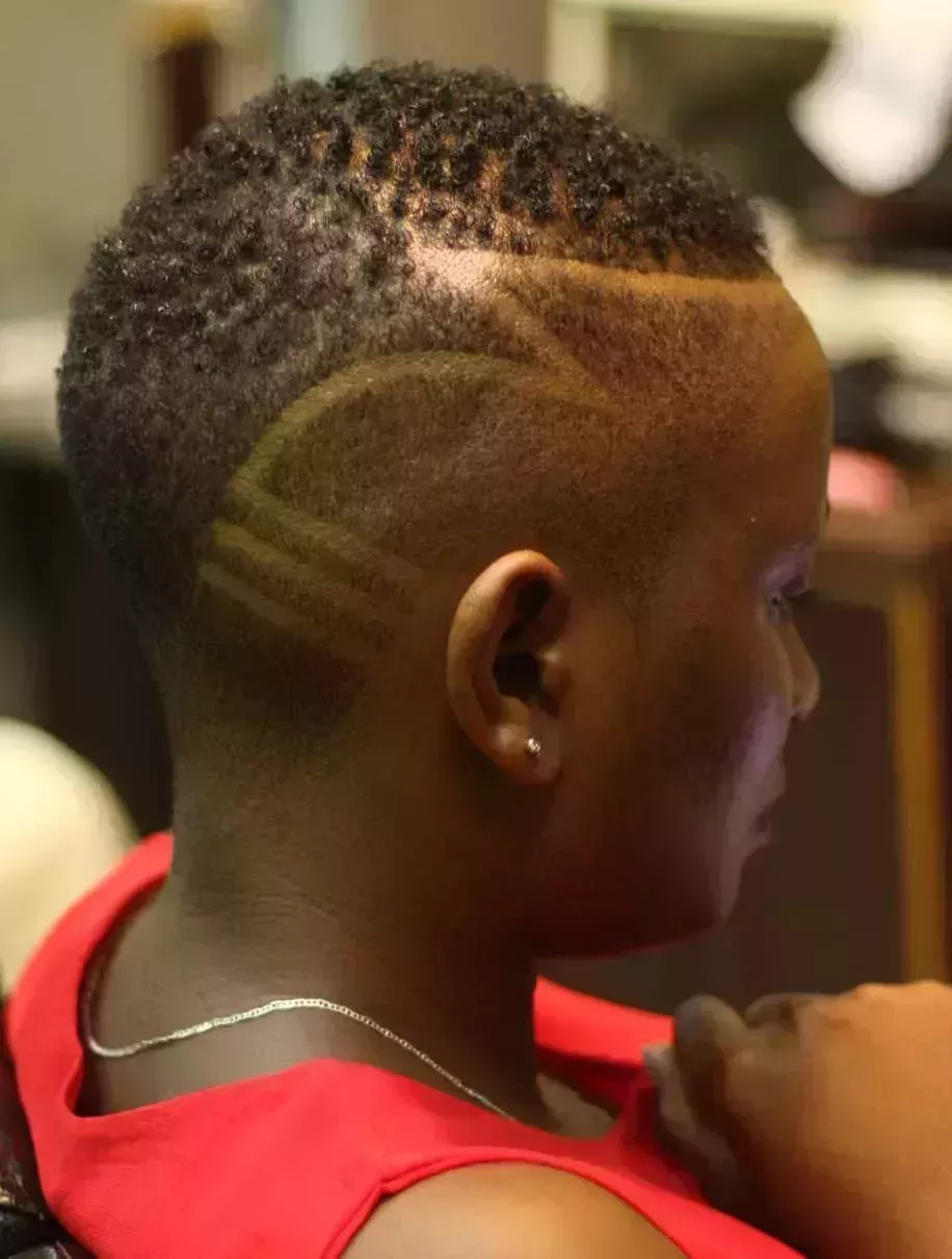 Afro Z Shave Undercut