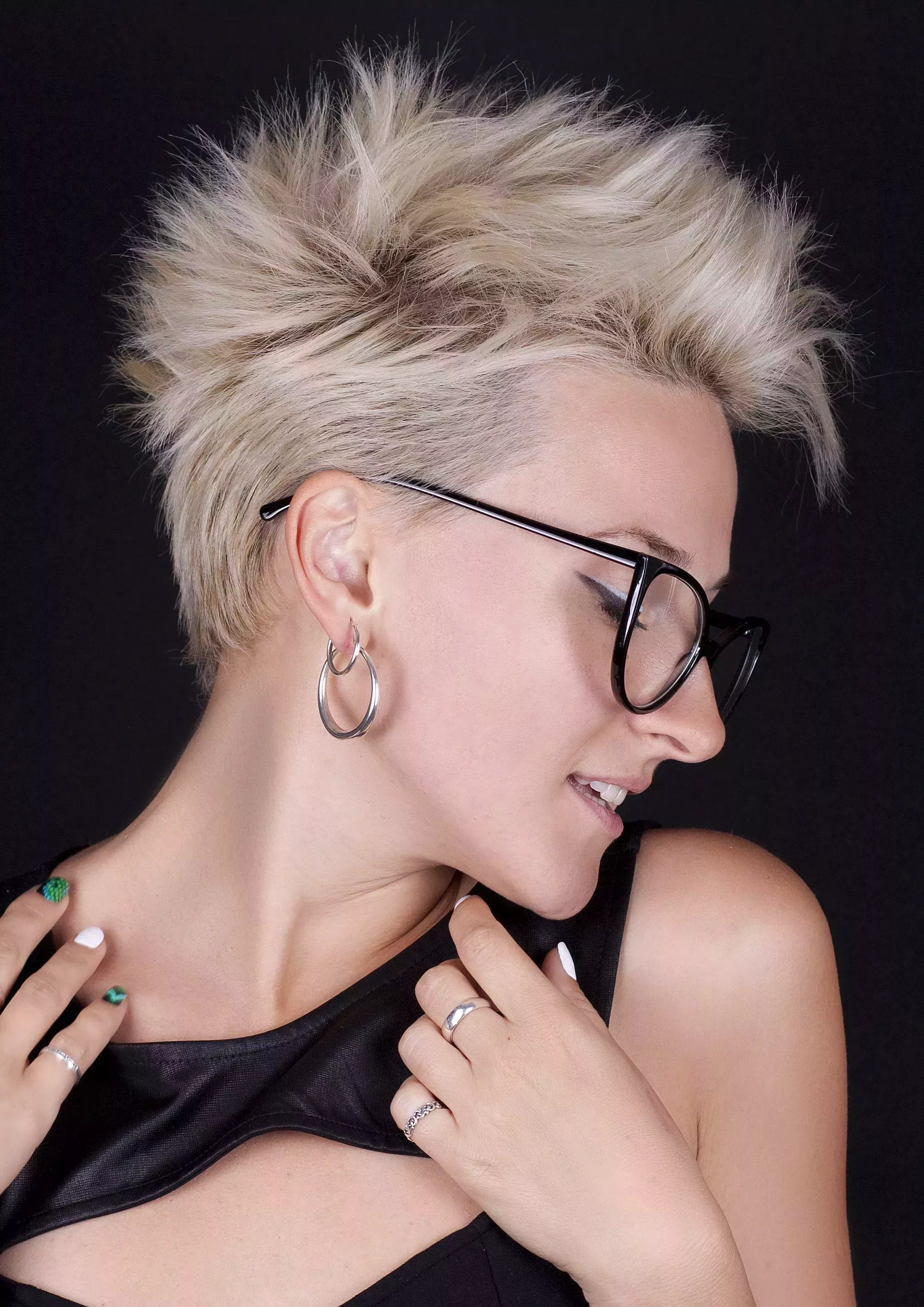 Soft Blonde Brushed Up Top