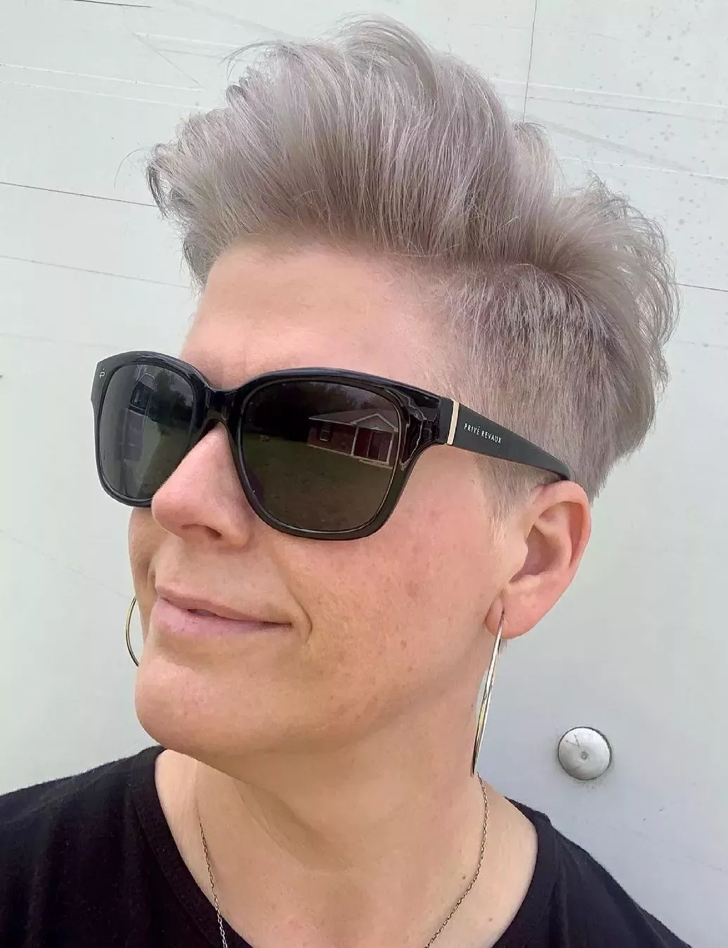 Mature Frosty Pompadour Undercut