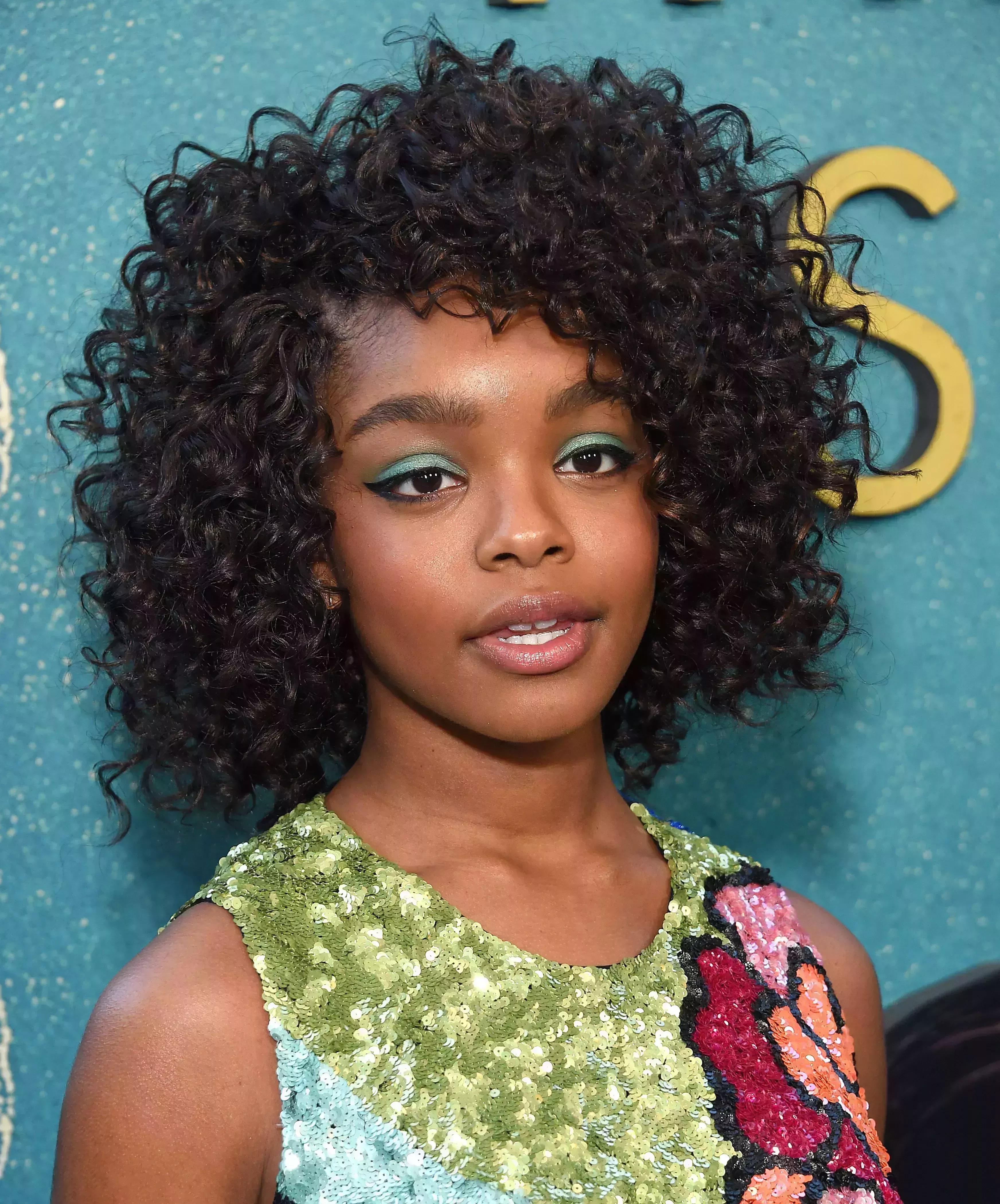 Marsai Martin’s Thick Curly Bob