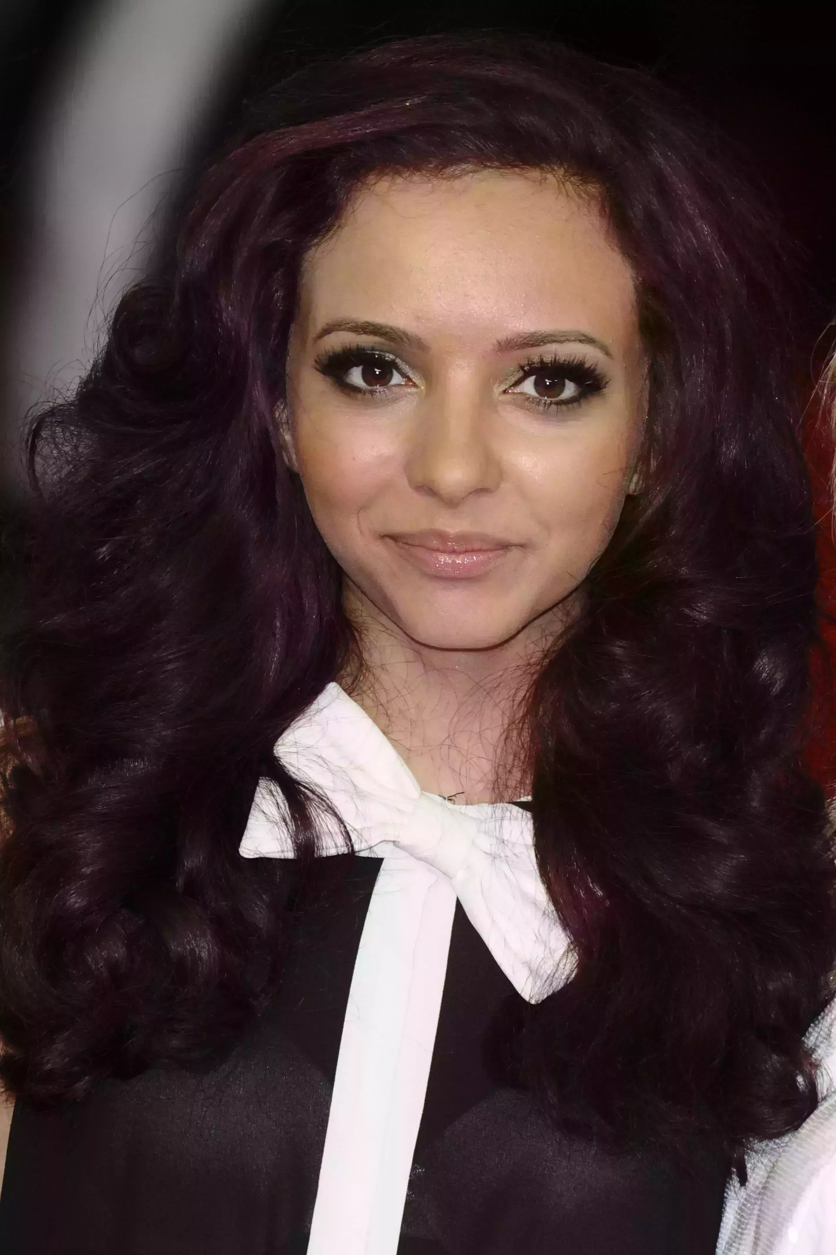 Jade Thirlwall’s Dark Purple Highlights