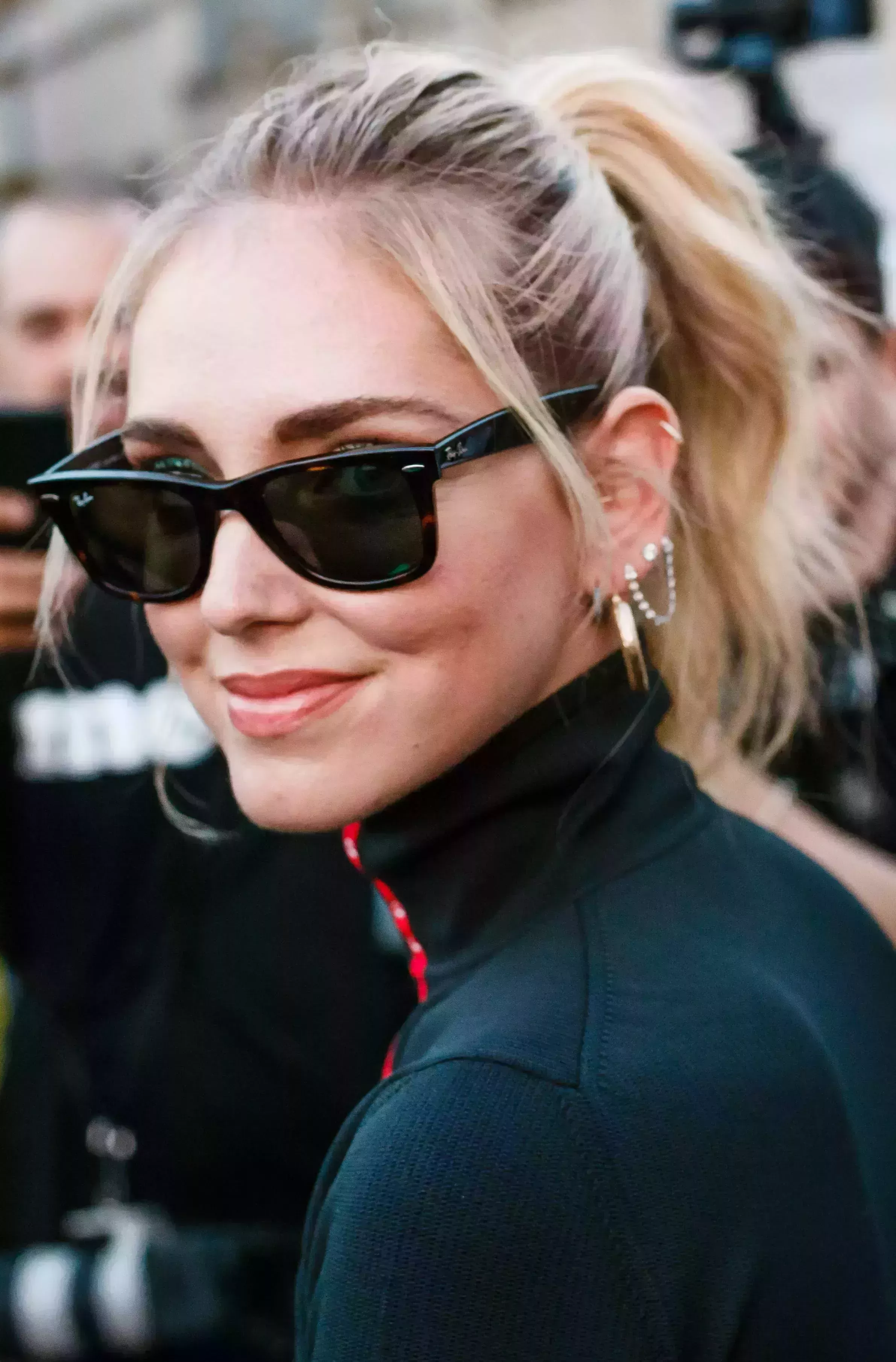 Chiara Ferragni’s Casual Ponytail