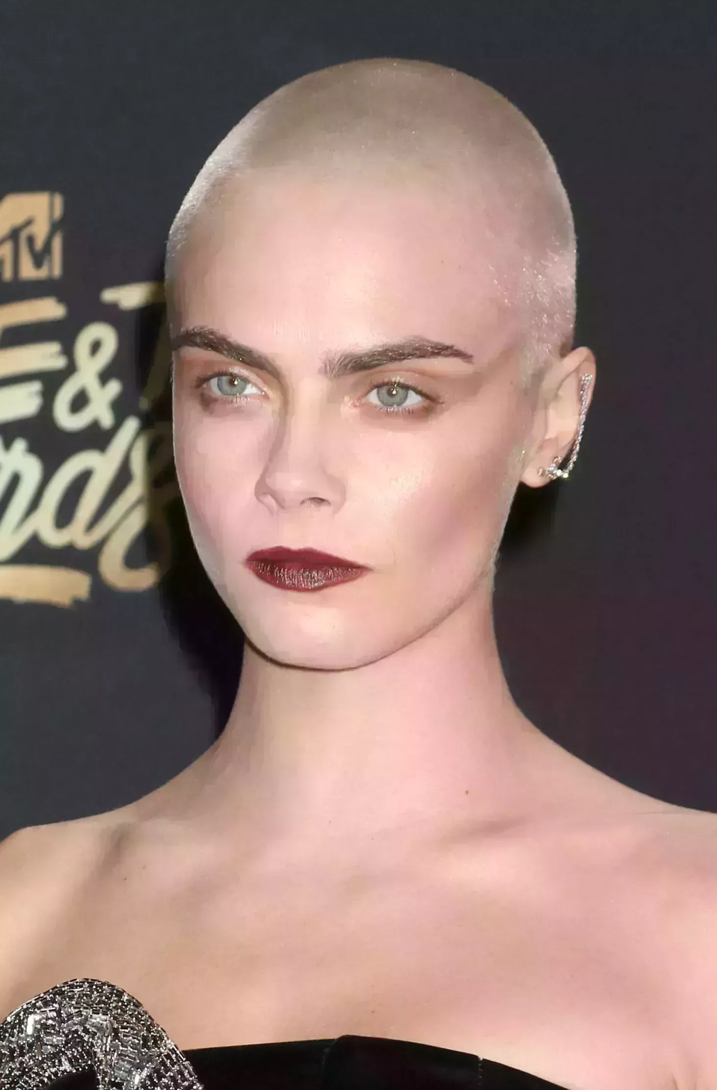 Cara Delevingne’s Blonde Burr Crop