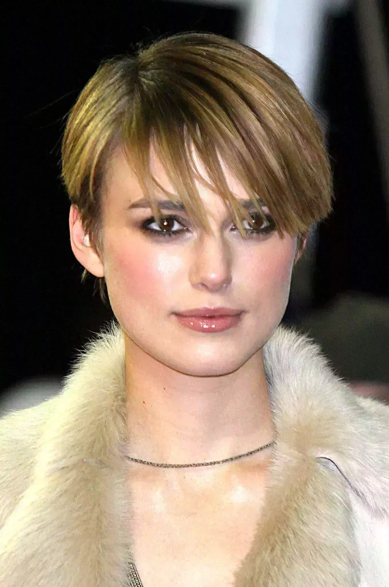 Keira Knightley’s Long Bangs