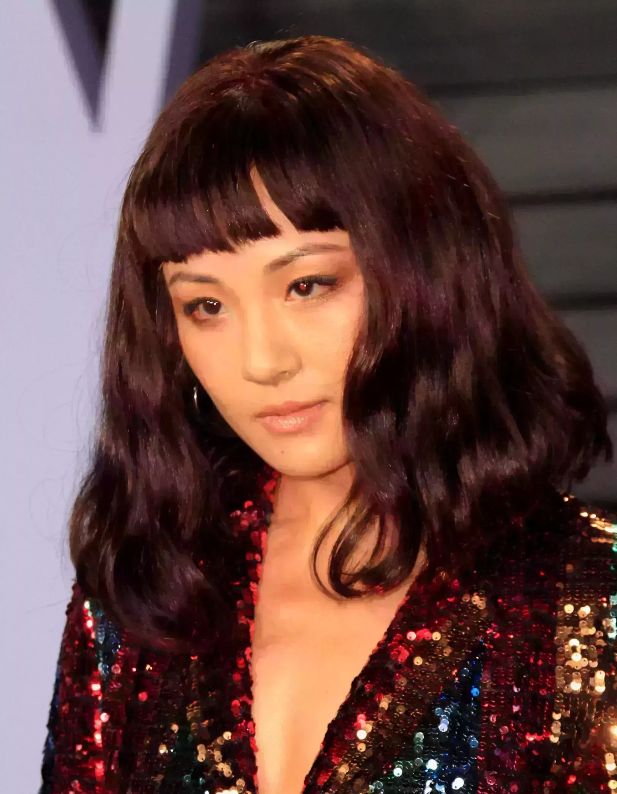 Constance Wu’s Short Fringe and Lob