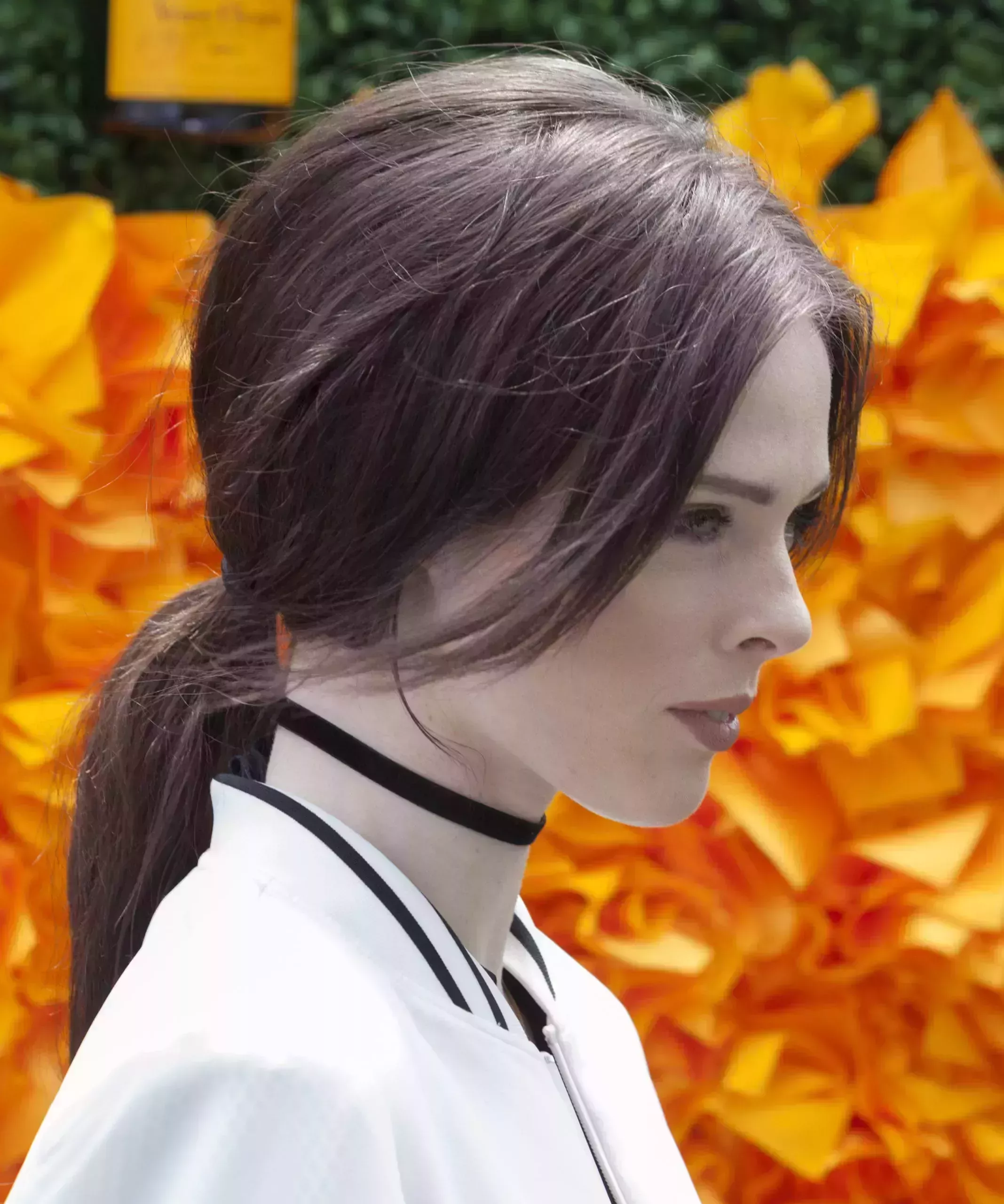 Coco Rocha’s Low Ponytail