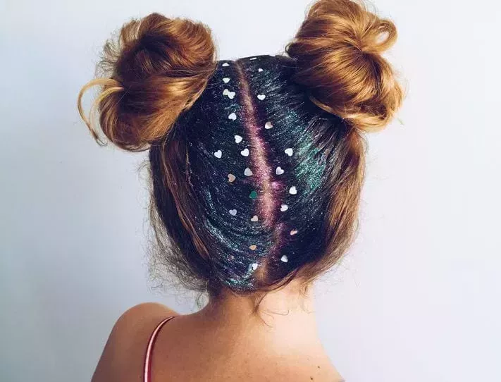 wish glitter roots parting