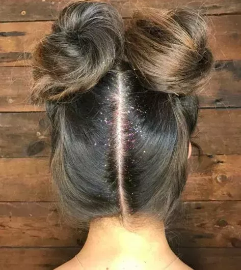 wish glitter roots parting