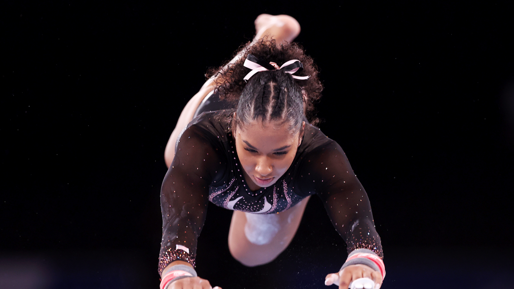 Cómo se peinan 4 gimnastas negras para las competiciones