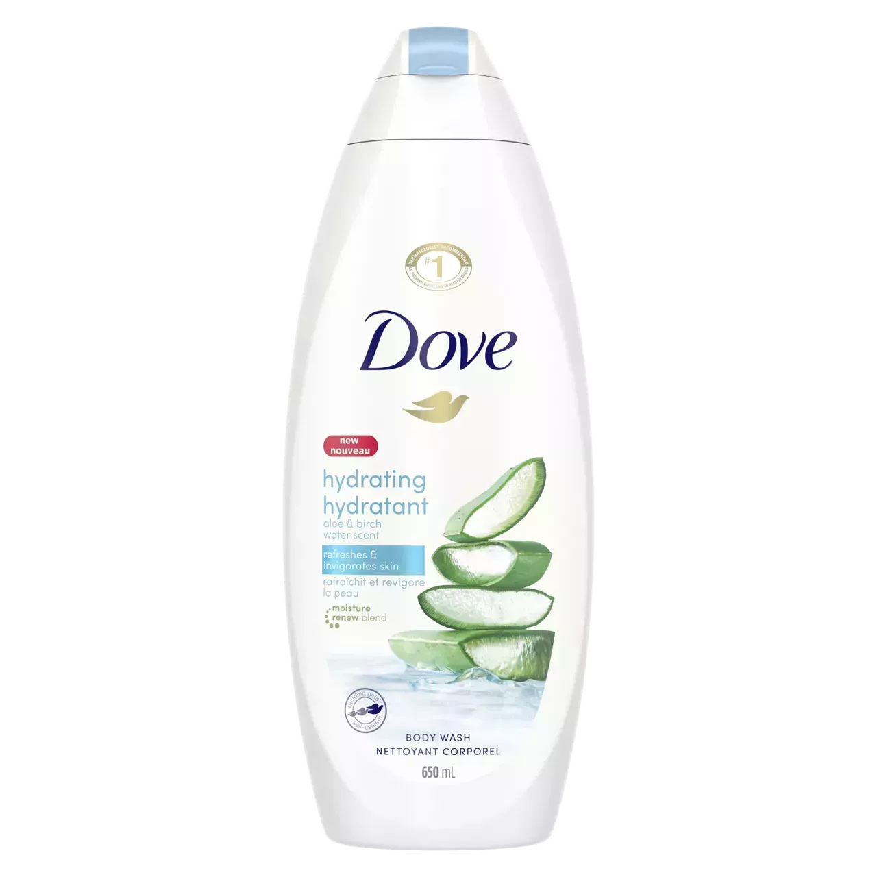 Dove Hydrating Body Wash With Aloe and Birch Water