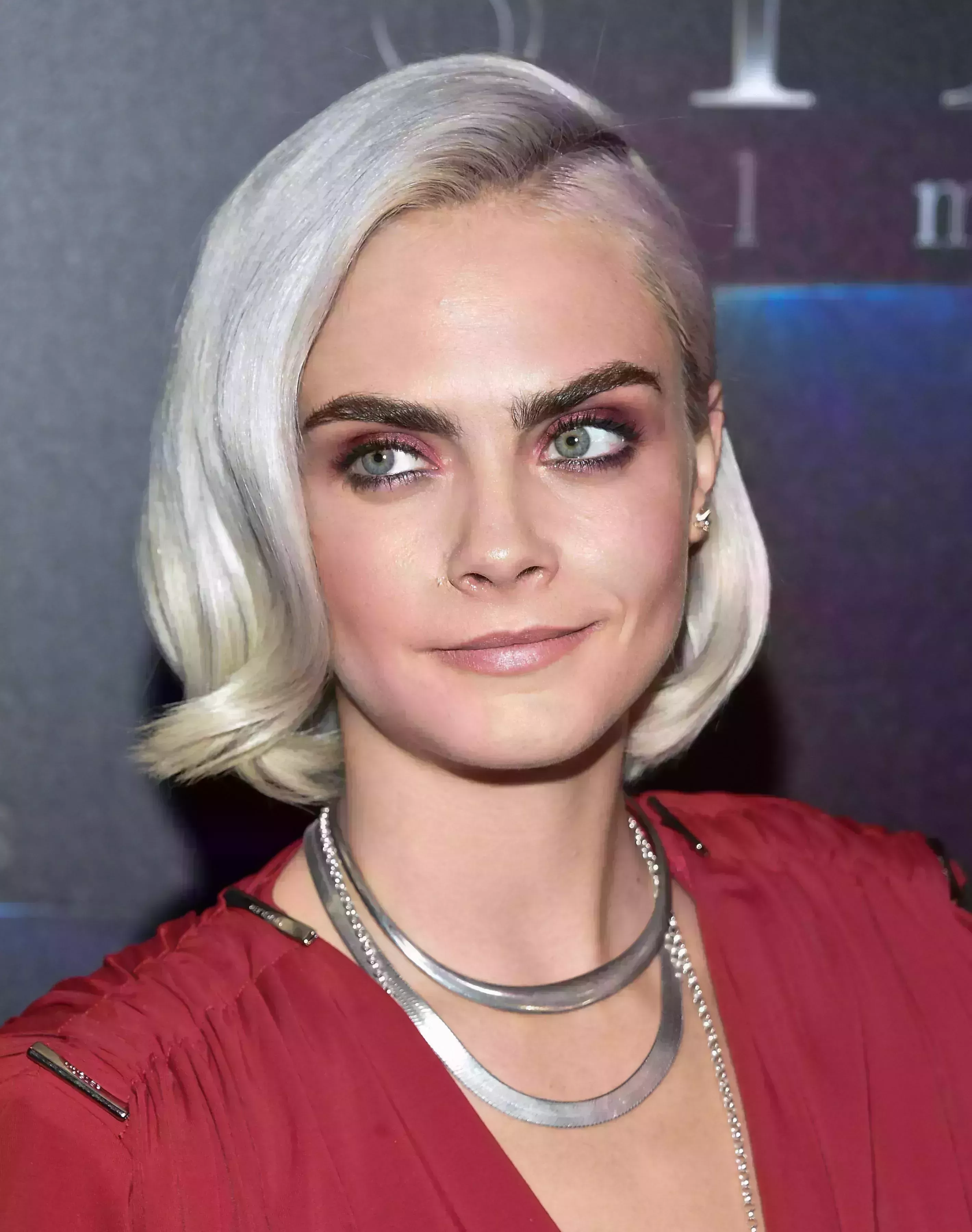 Cara Delevingne’s Icy Blonde Balayage