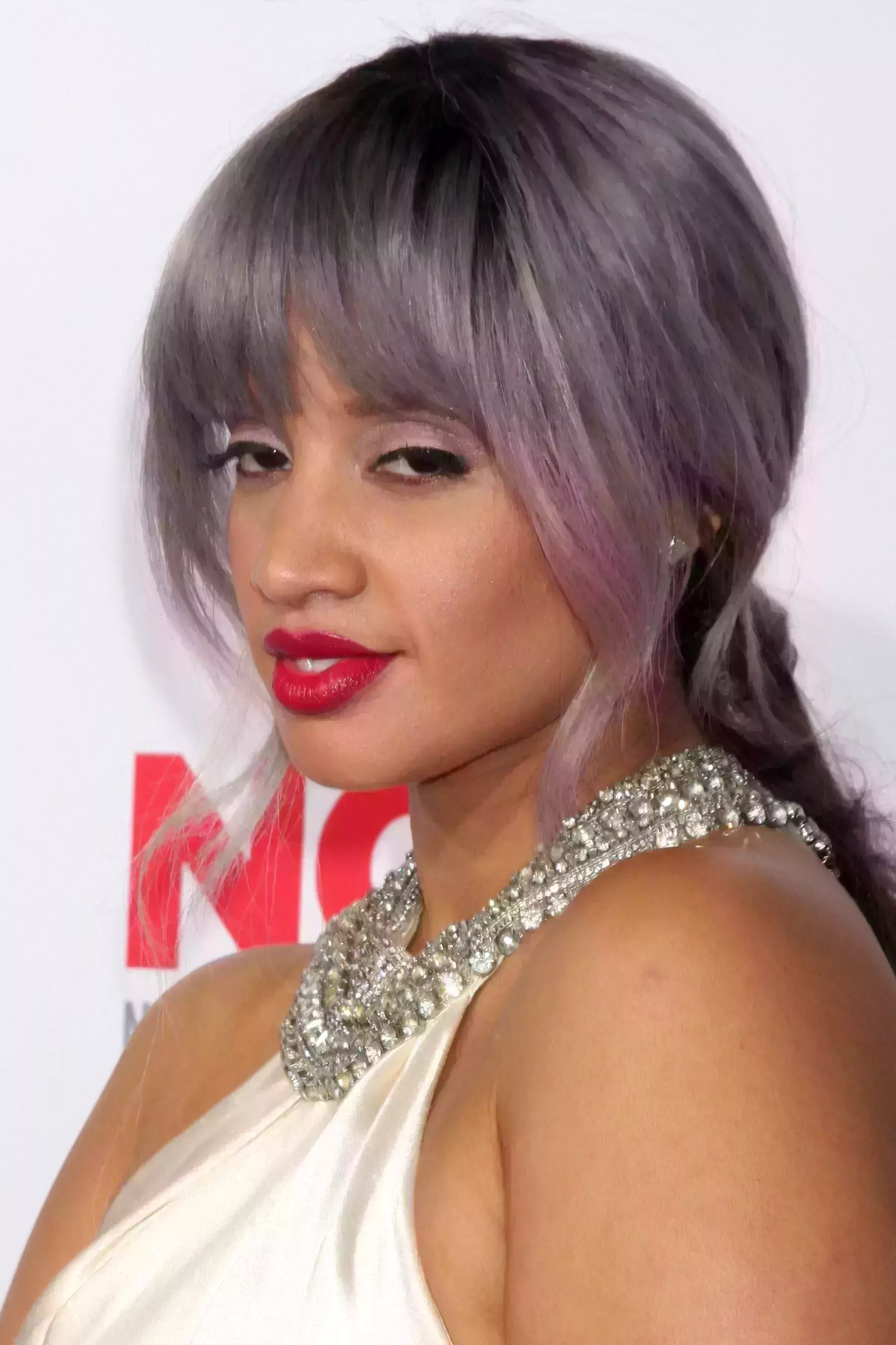 Dascha Polanco’s Silver Highlights on Gray Hair