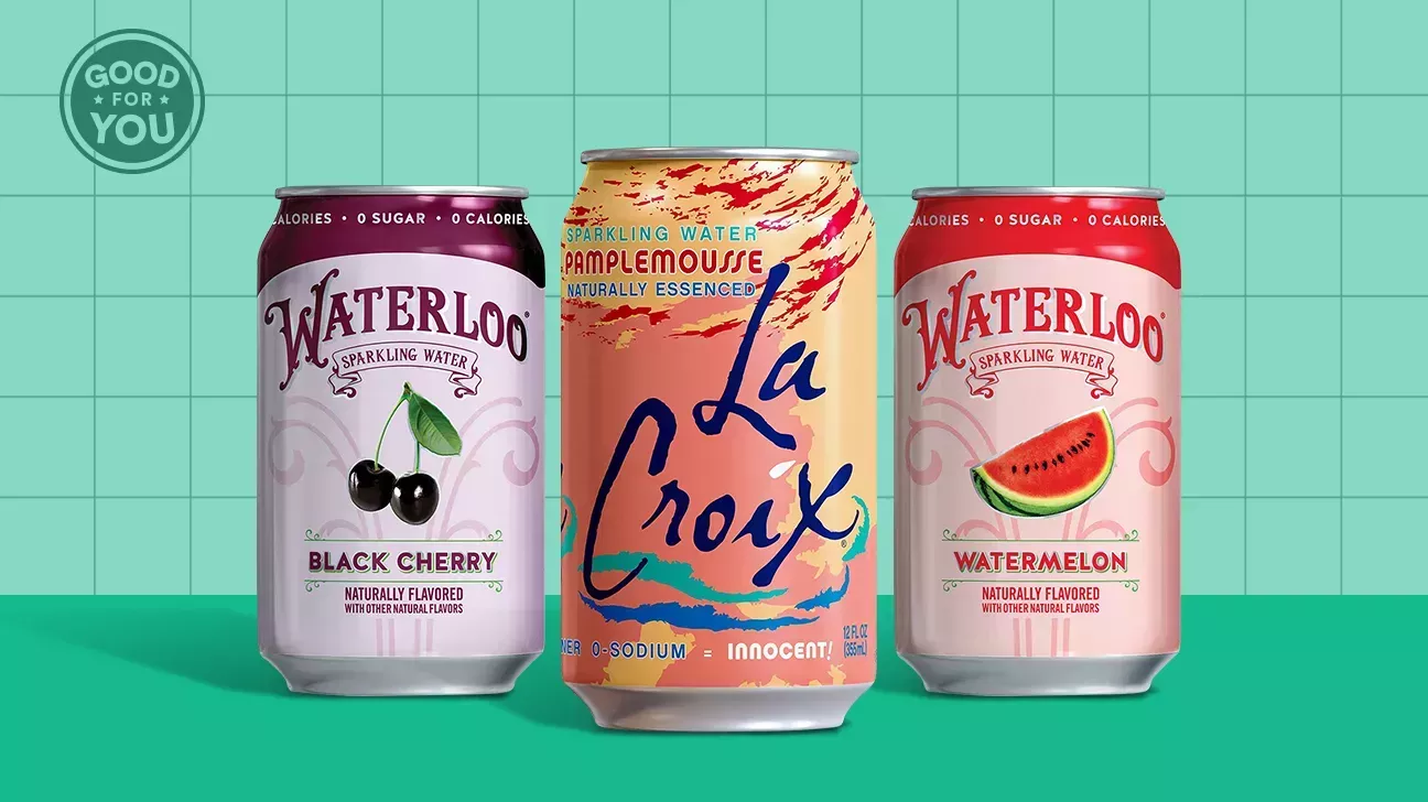 Los favoritos del equipo de Greatist: Las 6 mejores marcas de agua con gas