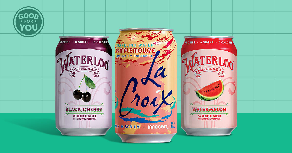 Los favoritos del equipo de Greatist: Las 6 mejores marcas de agua con gas
