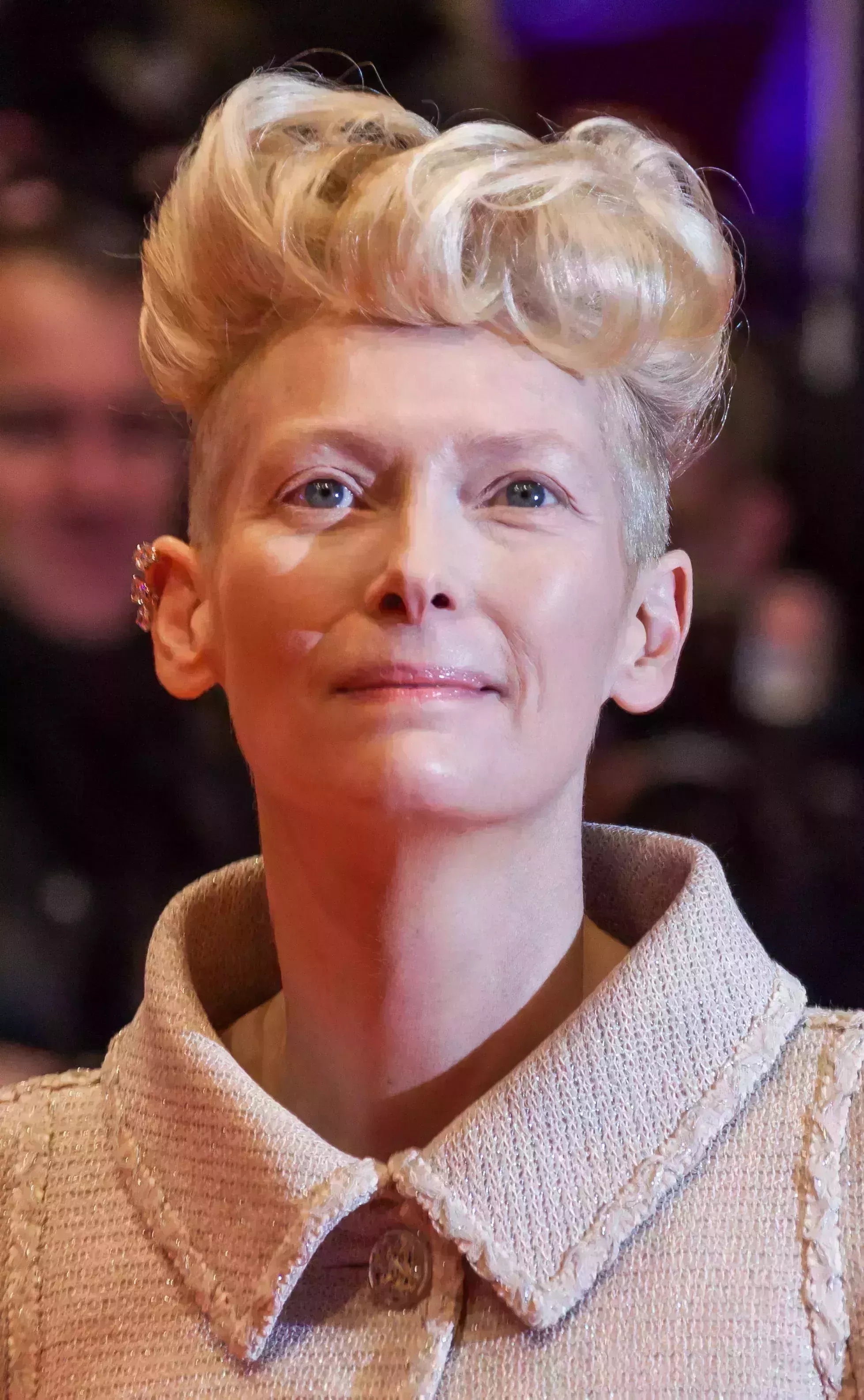 Tilda Swinton’s Blowout and Undercut