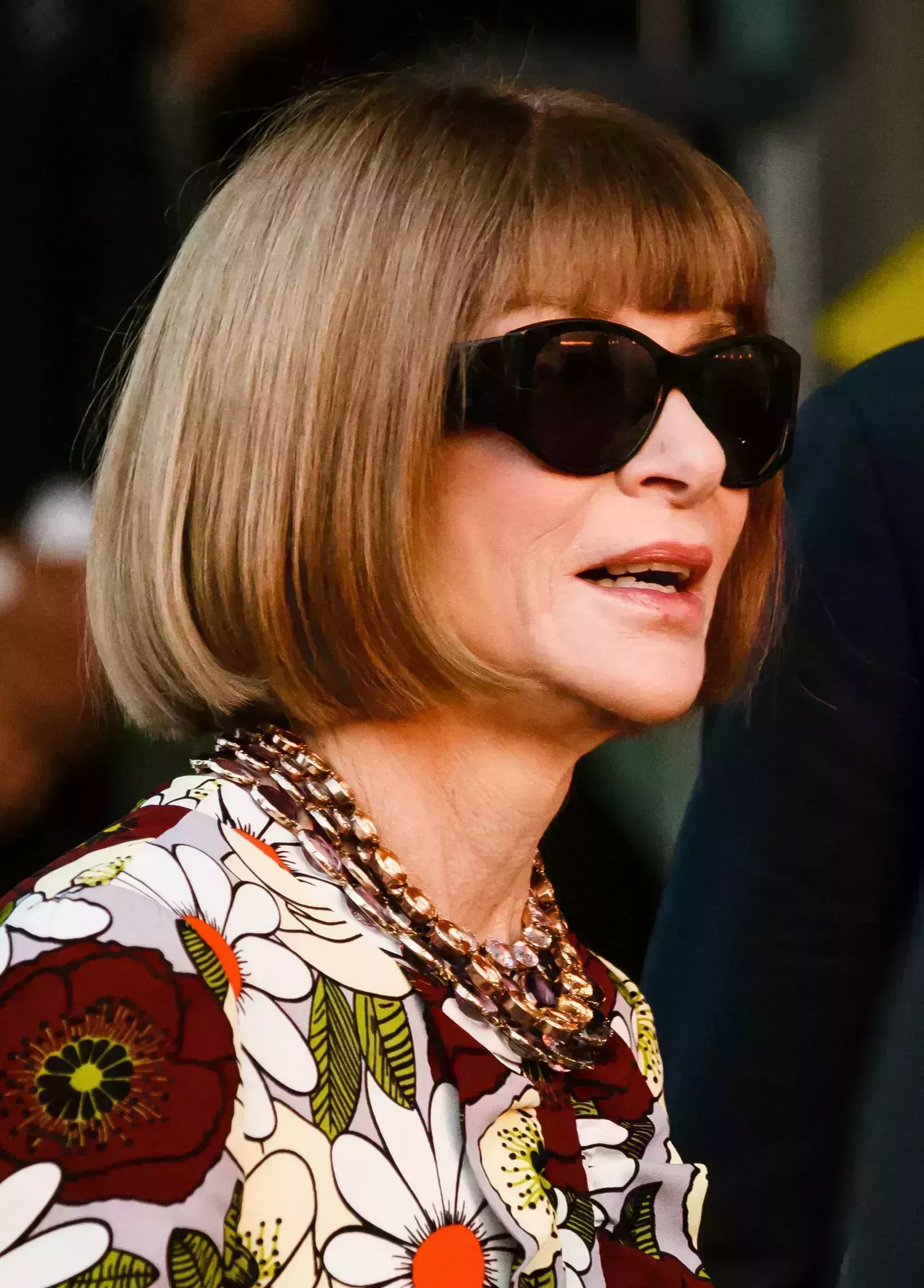 Ana Wintour’s Iconic Bob and Bangs