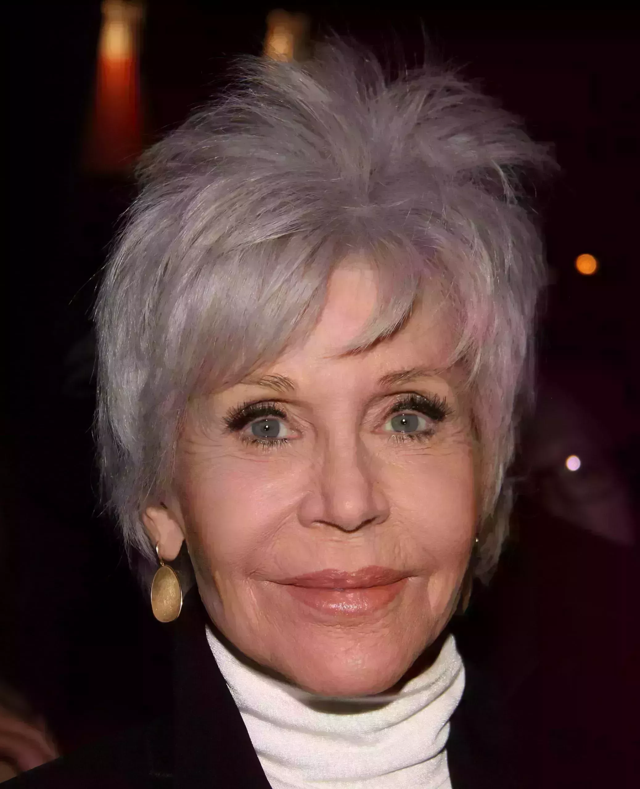 Jane Fonda’s Platinum Chop