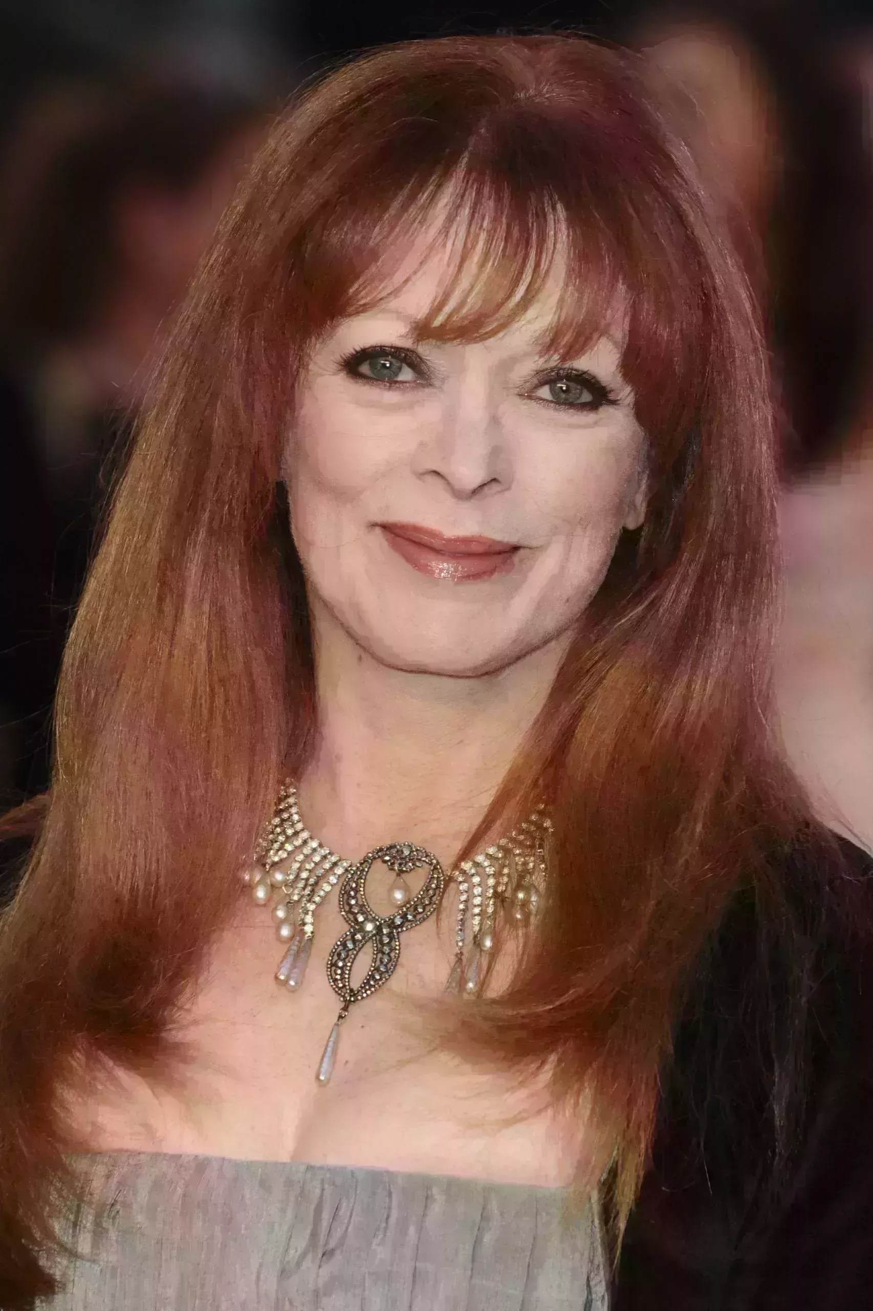 Frances Fisher’s Red Light Bangs