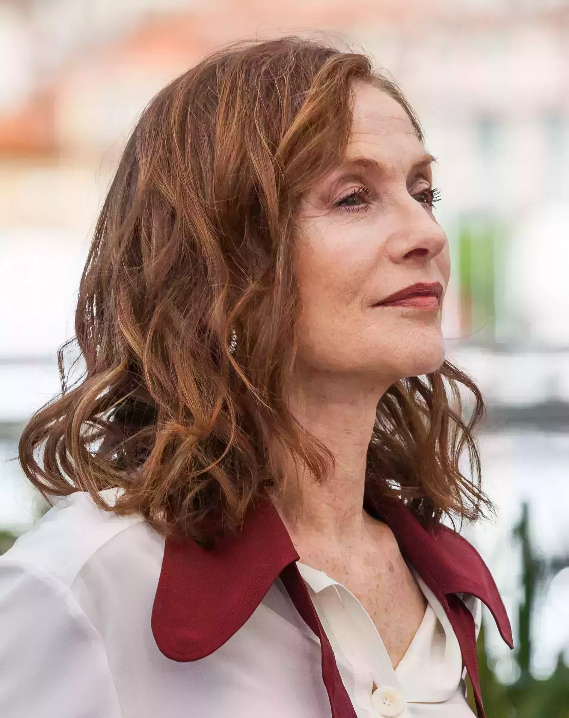 Isabelle Huppert’s Hazelnut Medium Crop