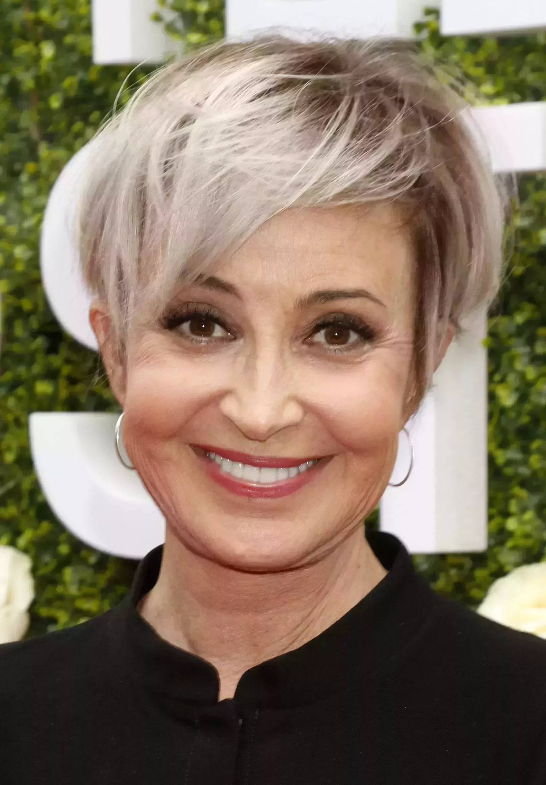 Annie Potts Angle Fringe and Ombre