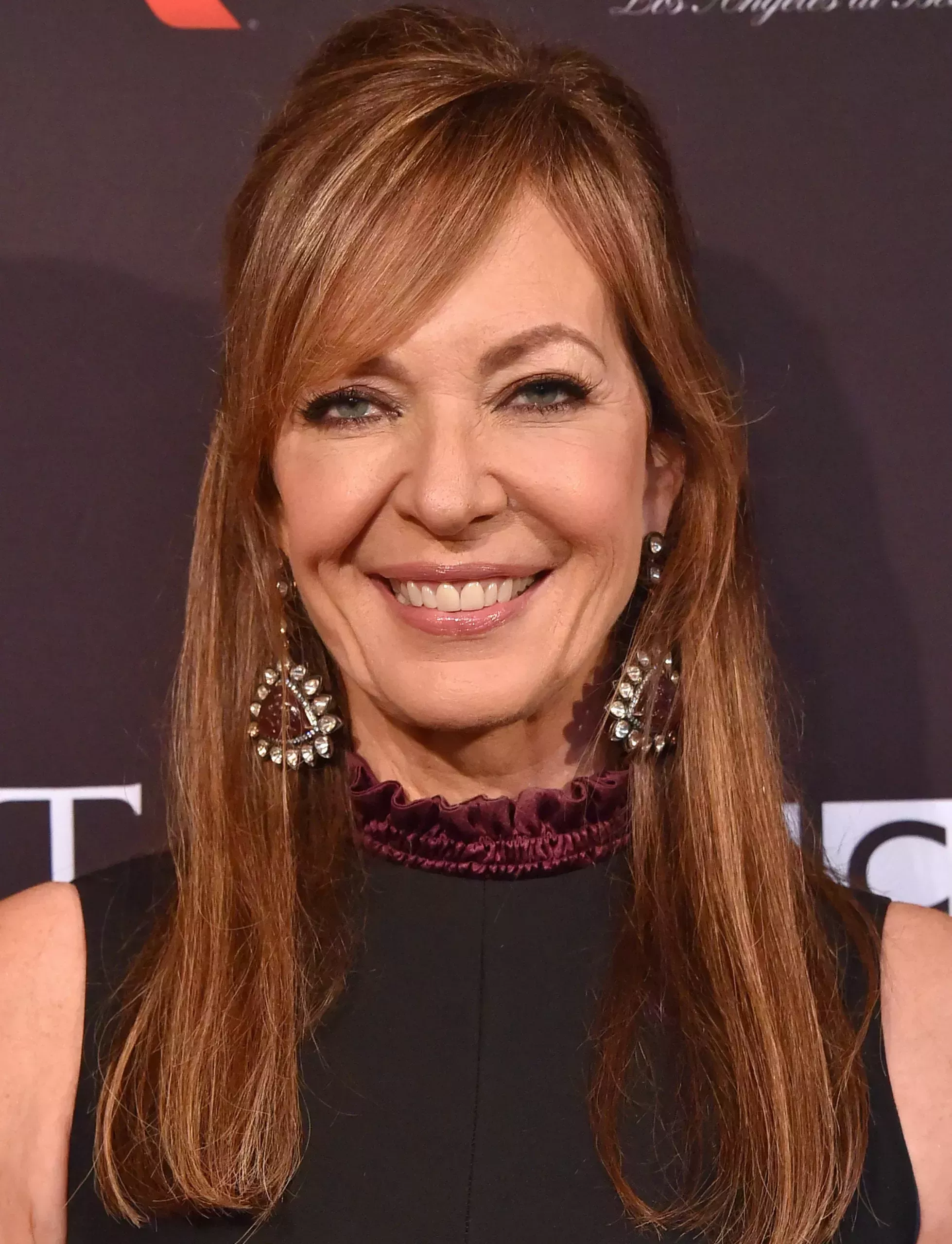 Allison Janney’s Side-Parted Bangs